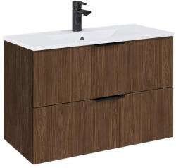 AREZZO design Alsó szekrény, AREZZO design ETNA SZETT 80 dió (2 doboz) - zuhanykabin