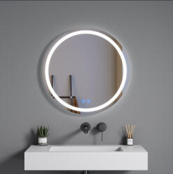 Aquatrend Tükör, Aquatrend LH-LM08 kerek 60x2.8x60 cm - zuhanykabin