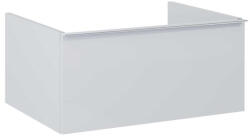 AREZZO design Alsó szekrény, AREZZO design MONTEREY 60 cm-es alsószekrény 1 fiókkal Matt Szürke színben, szifon - zuhanykabin