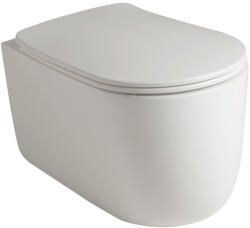 SAPHO WC tető, Sapho NOLITA Slim Soft Close ülőke fehér 539101