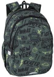 COOLPACK - Jerry ergonomikus iskolatáska, hátizsák - 3 rekeszes - Tiger (F029931) (F029931)
