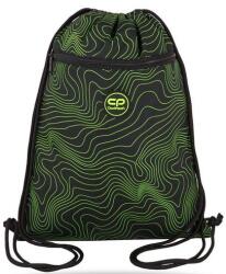 COOLPACK - Vert zsinóros hátizsák, tornazsák - Nefryt (F070898)