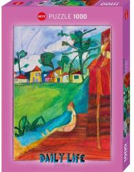 Heye 1000 db-os puzzle - Daily Life - By The River (30071) (30071)