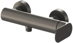 RAVAK Zuhany csaptelep, Ravak Eleganta EL 032.20GB Fali zuhany csaptelep szett nélkül, Graphite Brushed