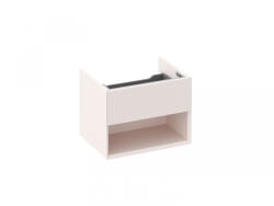 RAVAK Alsó szekrény, Ravak SD Lite 60 fürdőszobai szekrény, alabaster pink X000001860 - zuhanykabin