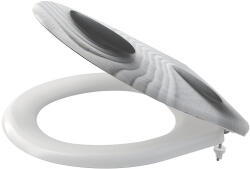 Alcadrain Wc tető, AlcaPlast A604 Zen Soft Close Duroplast - zuhanykabin