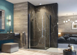 AQUATEK Zuhanykabin, Aquatek GLASS R10 100x80 króm+frost üveg - zuhanykabin