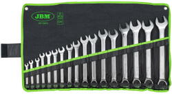 JBM Set De 17 Chei Combinate In Toli 5/16", 3/8", 7/16", 1/2", 9/16", 19/32", 5/8", 11/16", 3/4", 13/16", 7/8", 15/16", 1", 1-1/16", 1-1/8", 1-3/16", 1-1/4 (51890)