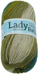 BELLATEX s. r. o. Lady de Luxe Batik 100g - 605 zöld, bézs (9086)