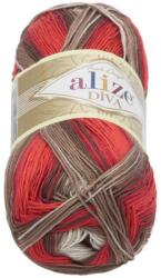 Jan Rejda DIVA batik 100 g - 4574 fehér, bézs, bordó (6852)