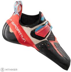 La Sportiva Solution Comp női mászócipő, hibiszkusz/malibu kék (EU 38)
