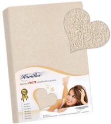 BELLATEX frottír lepedő, 120×200 cm, natúr (4902)