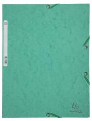 Exacompta Gumis mappa, prespán, A4, EXACOMPTA, zöld (EX55503E) - iroda24