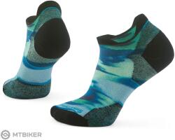 Smartwool Run Targeted Cushion Brushed Print Low Ankle női zokni, power pink (S) - mtbiker - 8 099 Ft