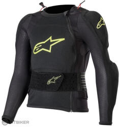 Alpinestars Bionic Plus gyermekvédő, fekete/sárga Fluo (L/XL)