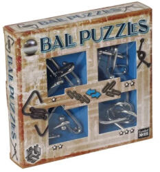 Ball Puzzle - Kék fém ördöglakat szett (EUR34653)