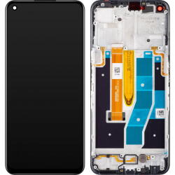 Realme Piese si componente Display cu Touchscreen Realme 9 5G / 9 Pro, cu Rama, Negru, Service Pack 4130050 (4130169) - vexio
