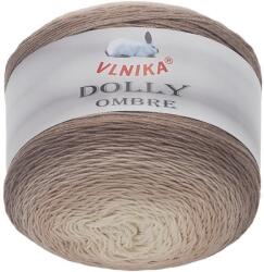 VLNIKA Dolly Ombre 250 g - 312 barna, bézs, fehér (10832)