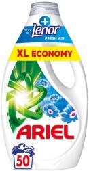 Ariel + Touch Of Lenor Fresh Air folyékony Mosószer 2, 25L - 50 mosás