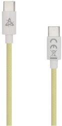 SBOX TYPE-C-1-Y 1m 60W Type-C sárga adat- és töltőkábel (TYPE-C-1-Y) - officedepot