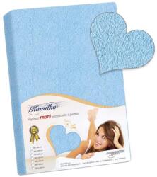 BELLATEX frottír lepedő, 90×200 cm, világoskék (62)