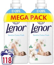Lenor Sensitive Cotton Fresh Öblítő 118 mosás 2478ml (8700216880824)