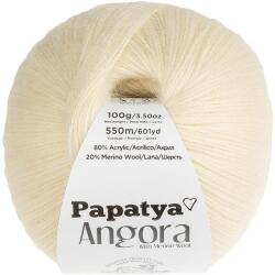 VLNIKA BELLATEX Angora Merino Papatya 100 g - 1930 krémszínű (11769)