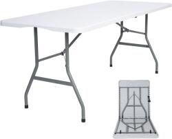 Pepita Masă de camping pliabilă 180x74 cm - alb (KF-GFT01)