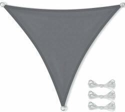 Pepita impermeabil triunghi solar naviga 3x3x3m 160g/m2 - gri (ZH-001-Gray)