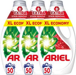 Ariel + Extra folteltávolító hatású folyékony Mosószer 3x2, 25L - 150 mosás