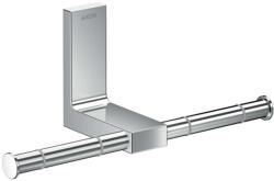 Hansgrohe Univerzális téglalap alakú - Dupla WC-papír tartó, króm 42657000 (42657000)