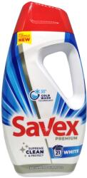 Savex premium течен перилен препарат, 0, 945л, 21пранета, Бяло пране