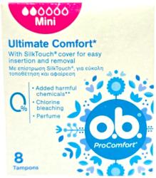  O. B хигиенни тампони, ProComfort, Mini, 8 броя