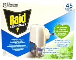 Raid електрически изпарител срещу комари и тигрови комари, Essential, машинка с течен пълнител, 21мл