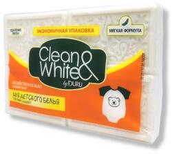 Duru сапун за пране, Clean & White, Детски дрехи, 4 х 120гр