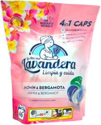 La Antigua Lavandera капсули за пране, 46 броя, 4in1, Универсално пране, Jasmine & Bergamot