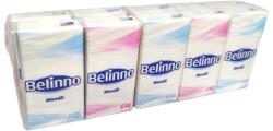  Belinno носни кърпи, Бели, Без аромат, 10 броя