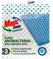  Magic clean антибактериални кърпи за почистване, Премиум, 3 броя