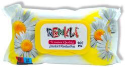  Renkli мокри кърпи, Лайка, 100 броя