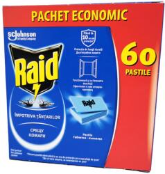 Raid таблетки срещу комари за електрически изпарител, 60 броя