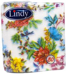  Lindy салфетки, Шарени, 33х33см, 80 броя