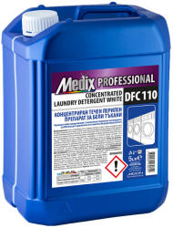  MEDIX professional, Концентриран течен перилен препарат за бели тъкани, DFC 110, 5 литра