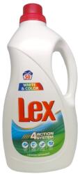 Lex течен перилен препарат, 3 литра, 50 пранета, White & Color