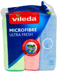 Vileda микрофибърни кърпи, Ultra fresh, 3 броя