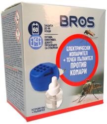BROS електрически изпарител + течен пълнител против комари