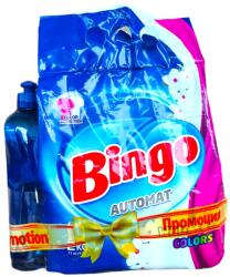  Bingo прах за пране+веро 500мл, Бяло и цветно, 2кг