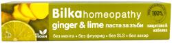 Bilka паста за зъби, Homeopathy, Ginger & Lime, 75мл