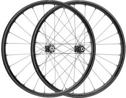 Fulcrum Rapid Red 3 27, 5 colos (650B) gravel kerékszett, tárcsafékes (Centerlock), átütőtengelyes (12x100-12x142 mm), Shimano HG 11, TL-Ready, fekete, 1640g
