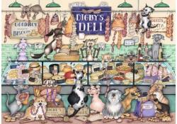 Ravensburger 12001453 - Dapper Dog - Digby Deli - 1000 db-os puzzle