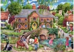 Ravensburger 12001526 - Falusi élet - 1000 db-os puzzle (12001526)